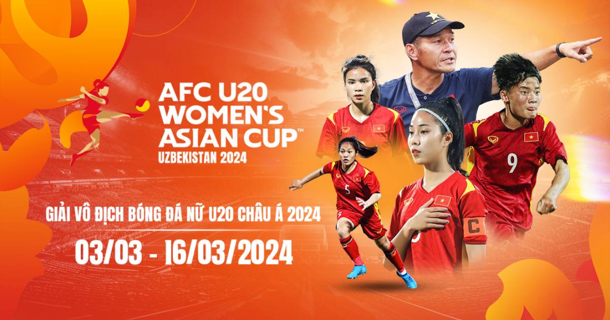 Trực Tiếp Bóng Đá U20 Women’s Asian Cup 2024